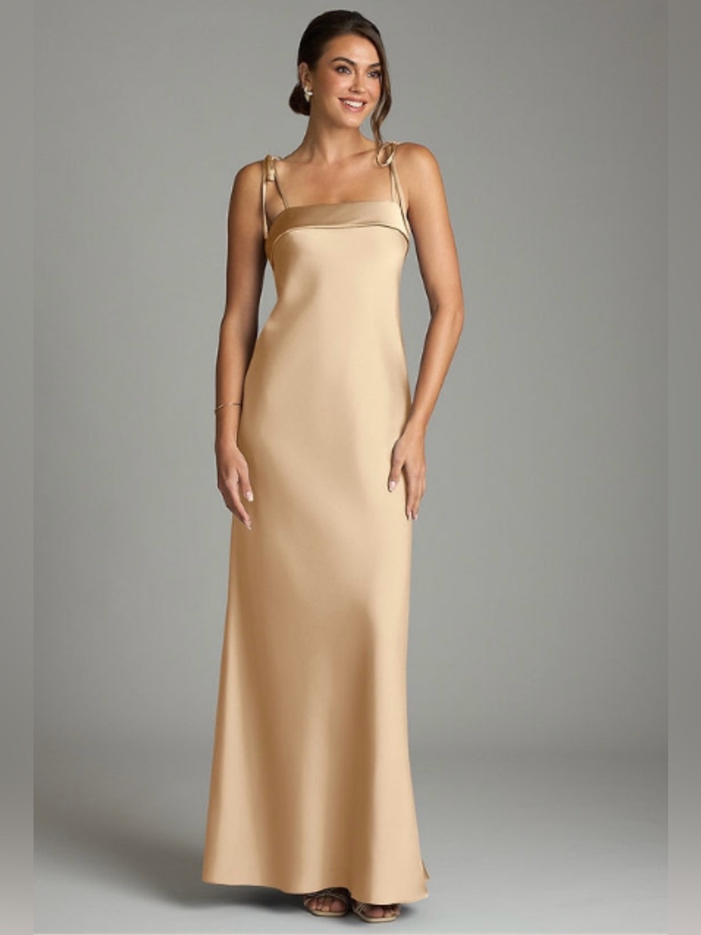 Azazie Satin Gown